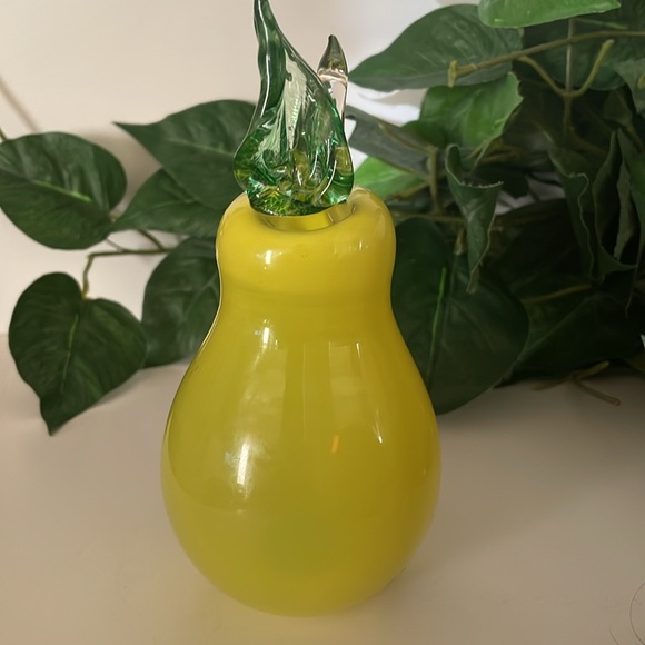 A. Jablonski Crystal Yellow Pear! Signed by Artist - Picture 11 of 13